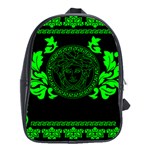 lime green Medusa School Bag (XL)