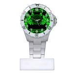 lime green Medusa Plastic Nurses Watch