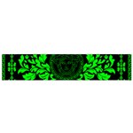 lime green Medusa Small Flano Scarf