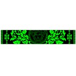 lime green Medusa Large Flano Scarf 