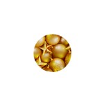 gold christmas ornaments 1  Mini Button