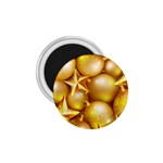 gold christmas ornaments 1.75  Magnet