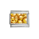 gold christmas ornaments Italian Charm (9mm)