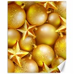 gold christmas ornaments Canvas 16  x 20 