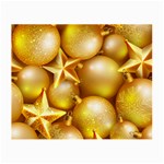 gold christmas ornaments Small Glasses Cloth (2 Sides)