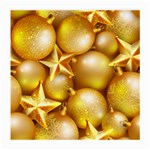 gold christmas ornaments Medium Glasses Cloth