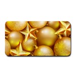 gold christmas ornaments Medium Bar Mat