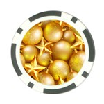 gold christmas ornaments Poker Chip Card Guard