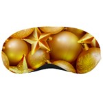 gold christmas ornaments Sleeping Mask