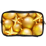 gold christmas ornaments Toiletries Bag (One Side)