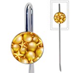 gold christmas ornaments Book Mark