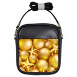 gold christmas ornaments Girls Sling Bag