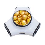 gold christmas ornaments 3-Port USB Hub