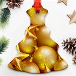 gold christmas ornaments Ornament (Christmas Tree) 