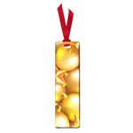 gold christmas ornaments Small Book Mark