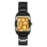 gold christmas ornaments Stainless Steel Barrel Watch