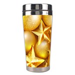 gold christmas ornaments Stainless Steel Travel Tumbler