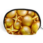 gold christmas ornaments Accessory Pouch (Medium)