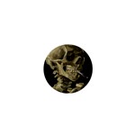 van gogh Skull 1  Mini Button