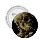 van gogh Skull 2.25  Button