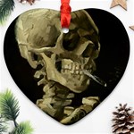 van gogh Skull Ornament (Heart)