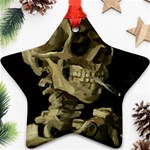 van gogh Skull Ornament (Star)