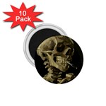 van gogh Skull 1.75  Magnet (10 pack) 