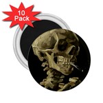 van gogh Skull 2.25  Magnet (10 pack)