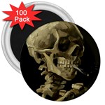 van gogh Skull 3  Magnet (100 pack)