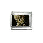 van gogh Skull Italian Charm (9mm)