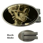 van gogh Skull Money Clip (Oval)