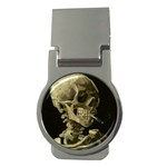 van gogh Skull Money Clip (Round)