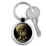 van gogh Skull Key Chain (Round)