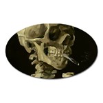 van gogh Skull Magnet (Oval)