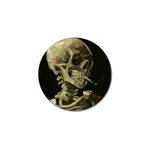 van gogh Skull Golf Ball Marker