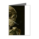 van gogh Skull Mini Greeting Card