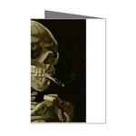 van gogh Skull Mini Greeting Cards (Pkg of 8)