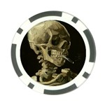 van gogh Skull Poker Chip Card Guard