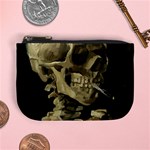 van gogh Skull Mini Coin Purse