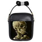 van gogh Skull Girls Sling Bag