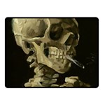 van gogh Skull Fleece Blanket (Small)