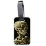 van gogh Skull Luggage Tag (two sides)