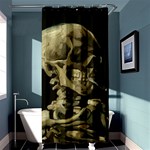 van gogh Skull Shower Curtain 36  x 72  (Stall)