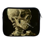 van gogh Skull Apple iPad Zipper Case