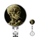 van gogh Skull Stainless Steel Nurses Watch