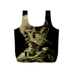 van gogh Skull Full Print Recycle Bag (S)