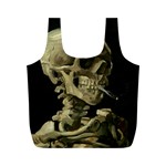 van gogh Skull Full Print Recycle Bag (M)