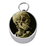 van gogh Skull Silver Compass (Mini)