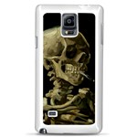 van gogh Skull Samsung Galaxy Note 4 Case (White)