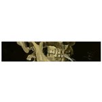 van gogh Skull Small Flano Scarf